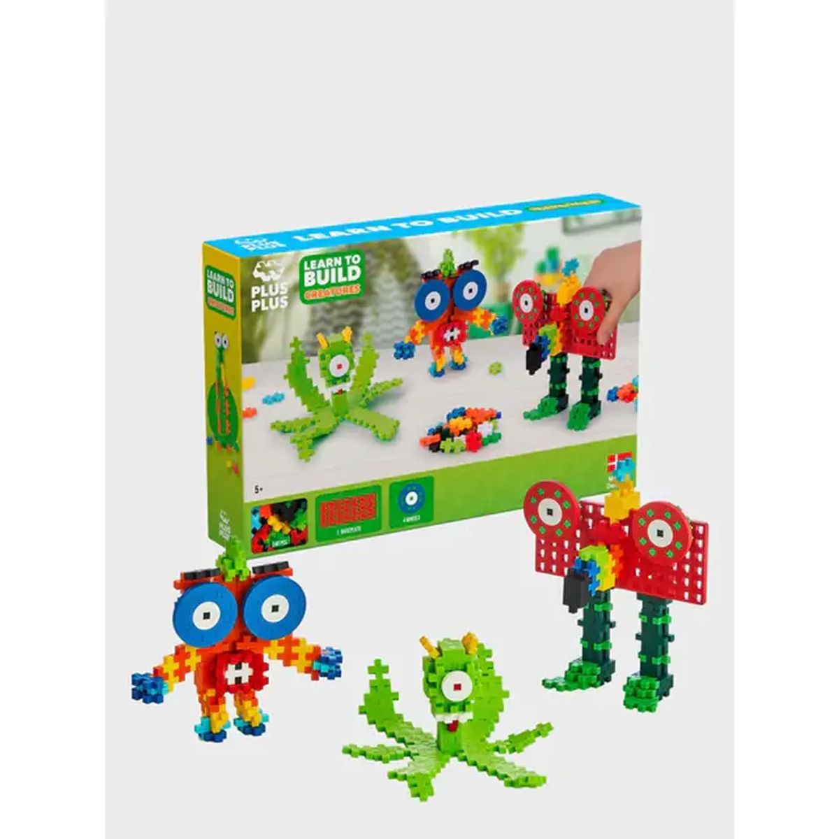 Box Plus-plus Learn to Build Creatures