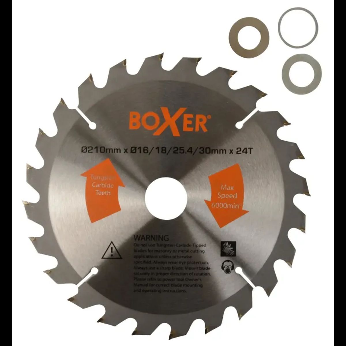 Boxer Klinge 210 mm. grov 24T - 56176 - UDG.