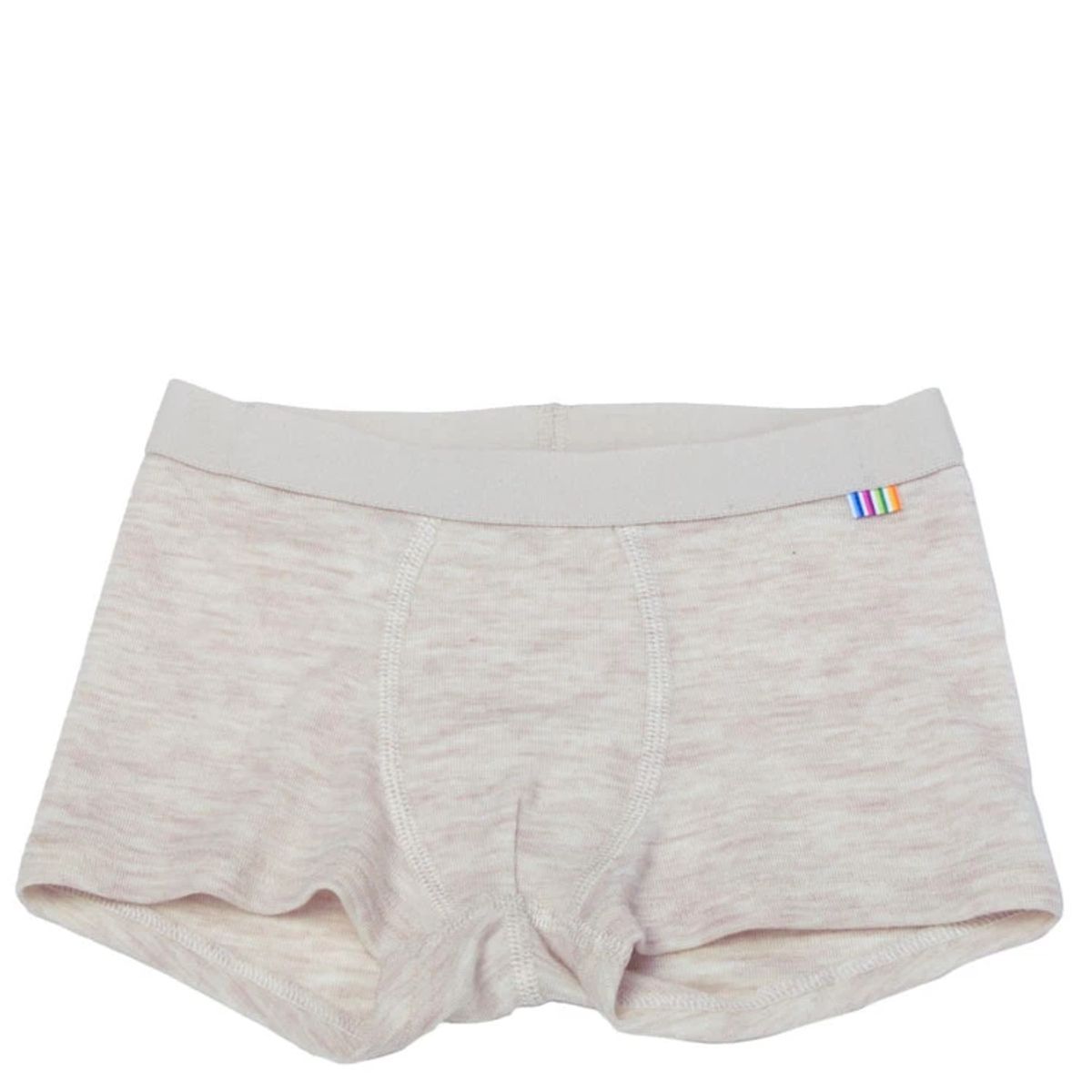 Boxershorts i beige i 100% merinould