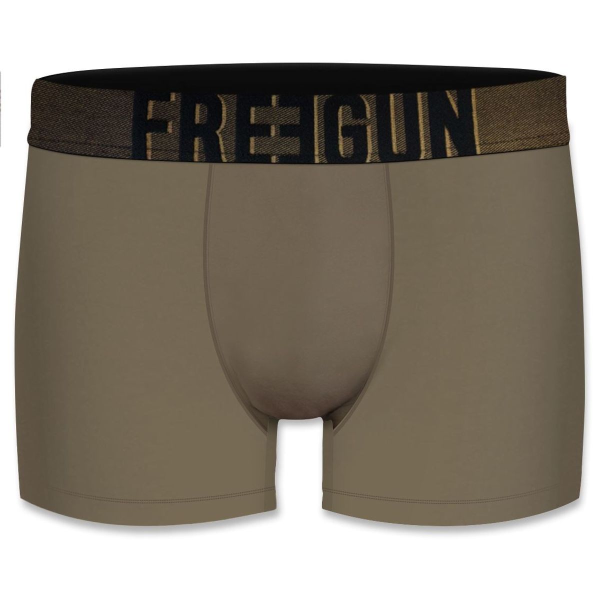 Boxershorts i Microfiber - Grøn - Freegun