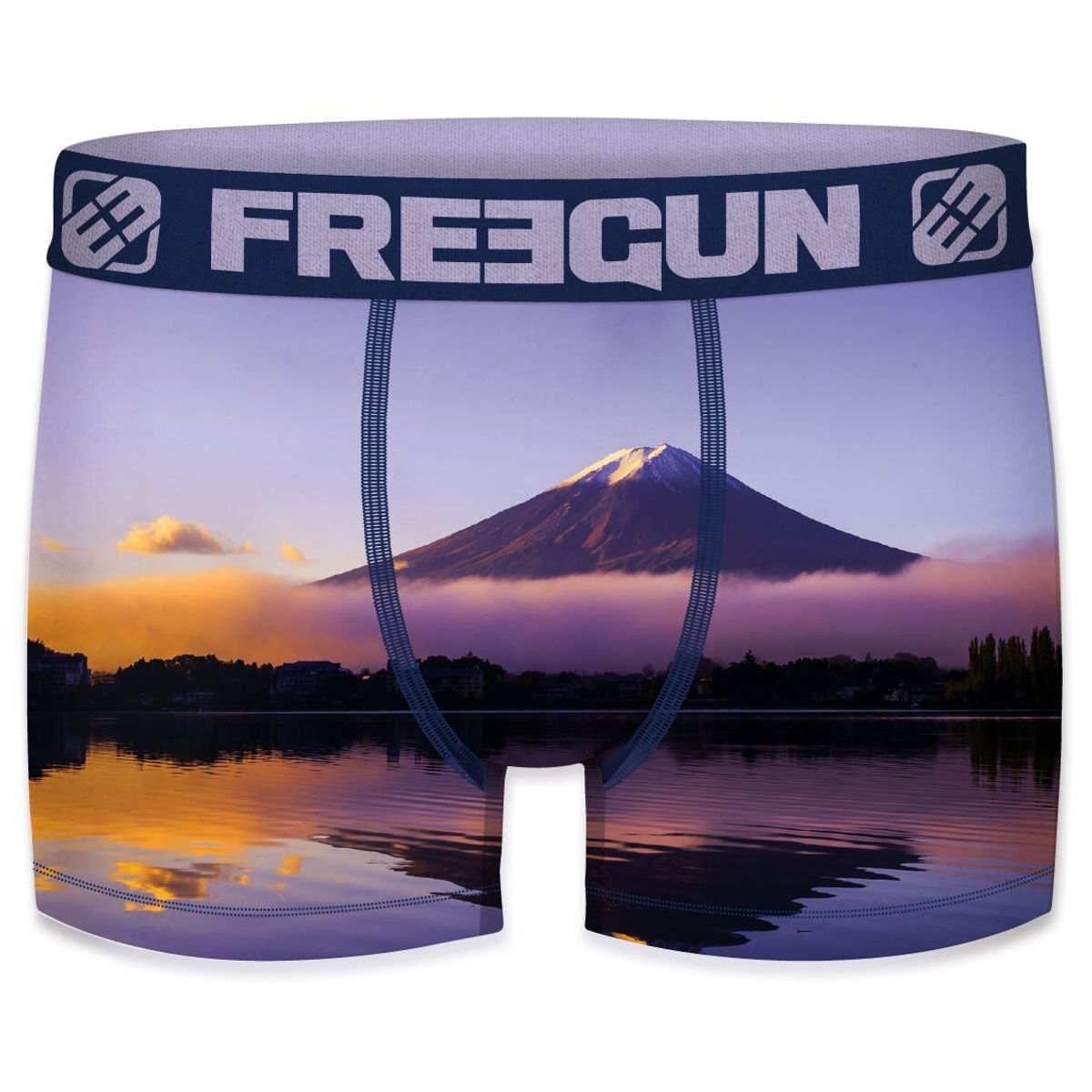 Boxershorts Recycled Microfiber - Mount Fuji- Freegun