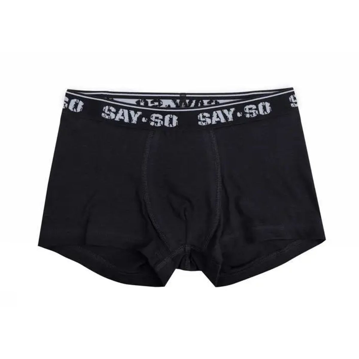 Boxershorts say so i sort bomuld