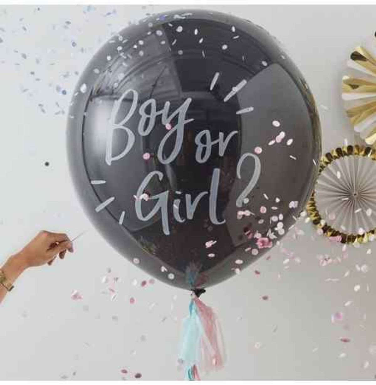 "Boy or Girl???" Ballon - Babyshower