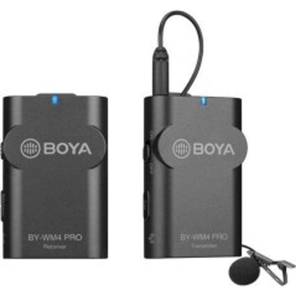 BOYA BY-WM4 Pro-K1 Trådløst mikrofonsystem Trådløs Omni-directional Sort