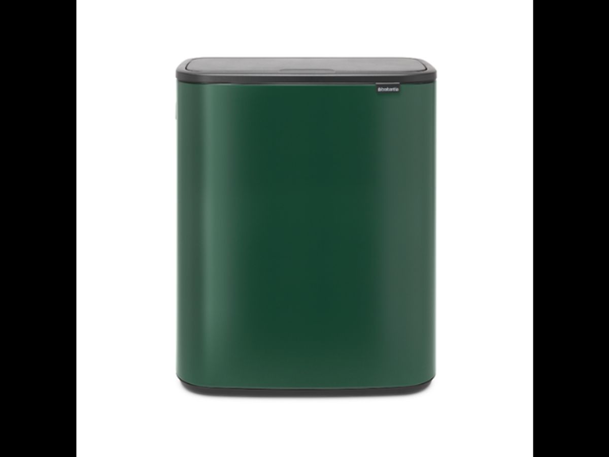 Brabantia Affaldsspand med låg | Bo Touch | 2 x 30 Liter | Grøn