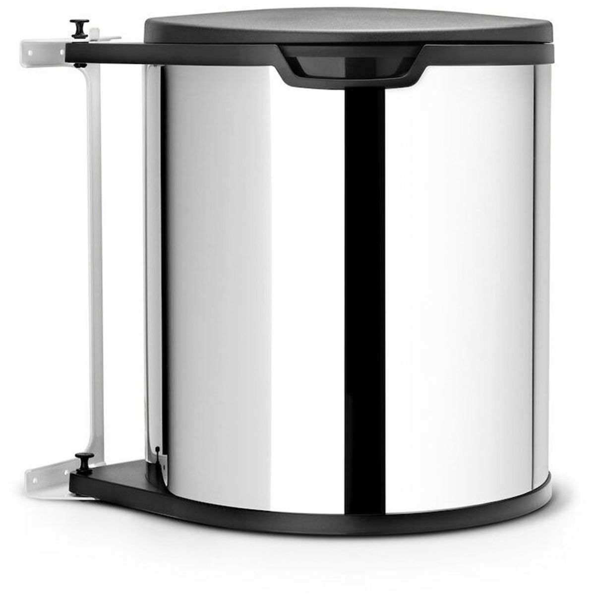 Brabantia Built-in affaldsspand med låg brilliant steel 15 l