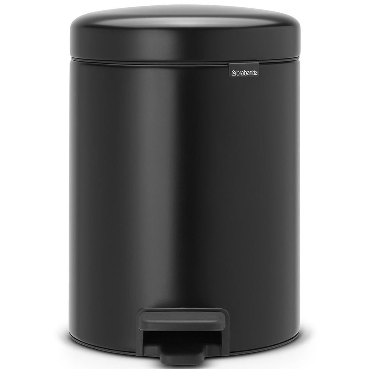 Brabantia newIcon pedalspand mattblack 5 l