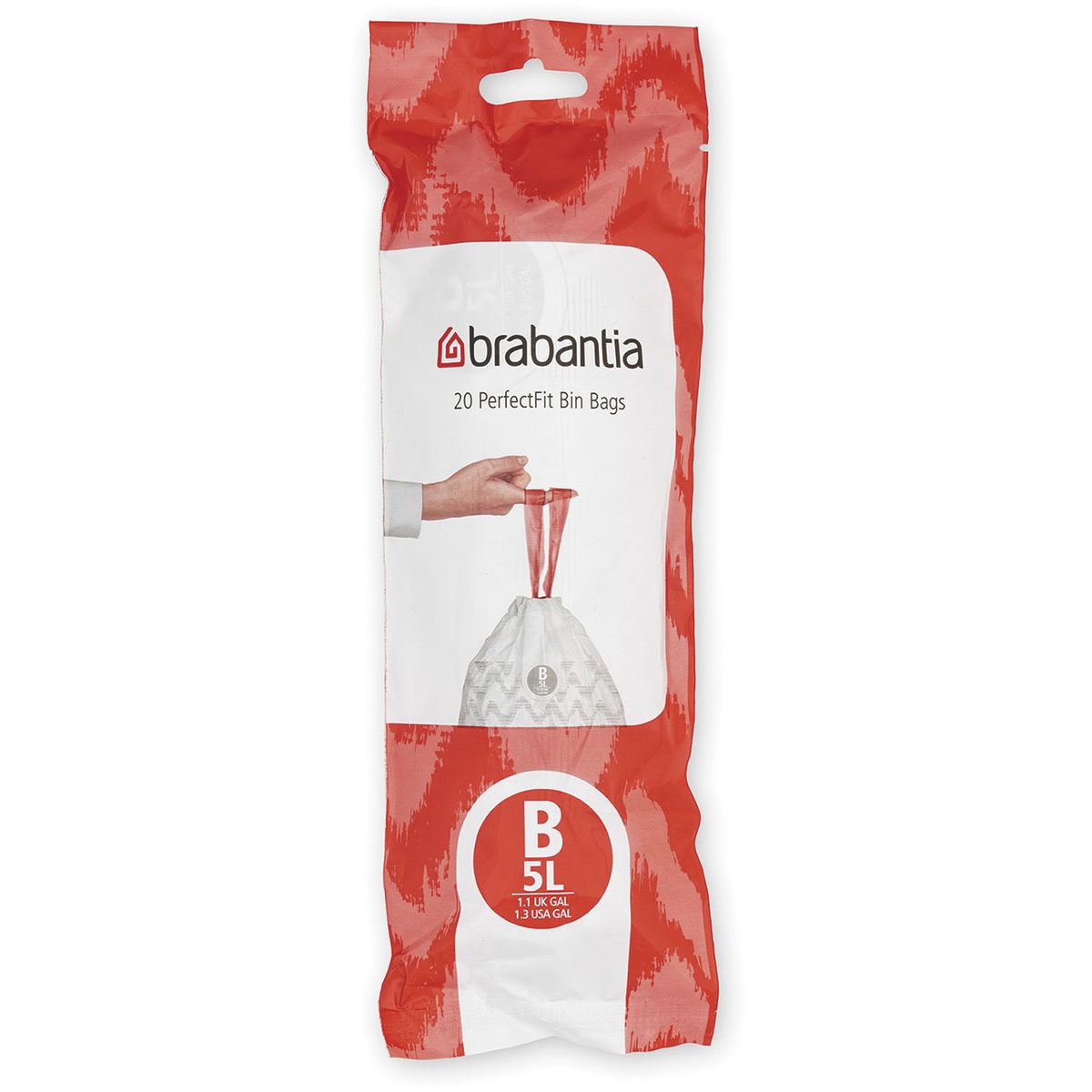 Brabantia PerfectFit affaldsposer 5 ltr 20 stk