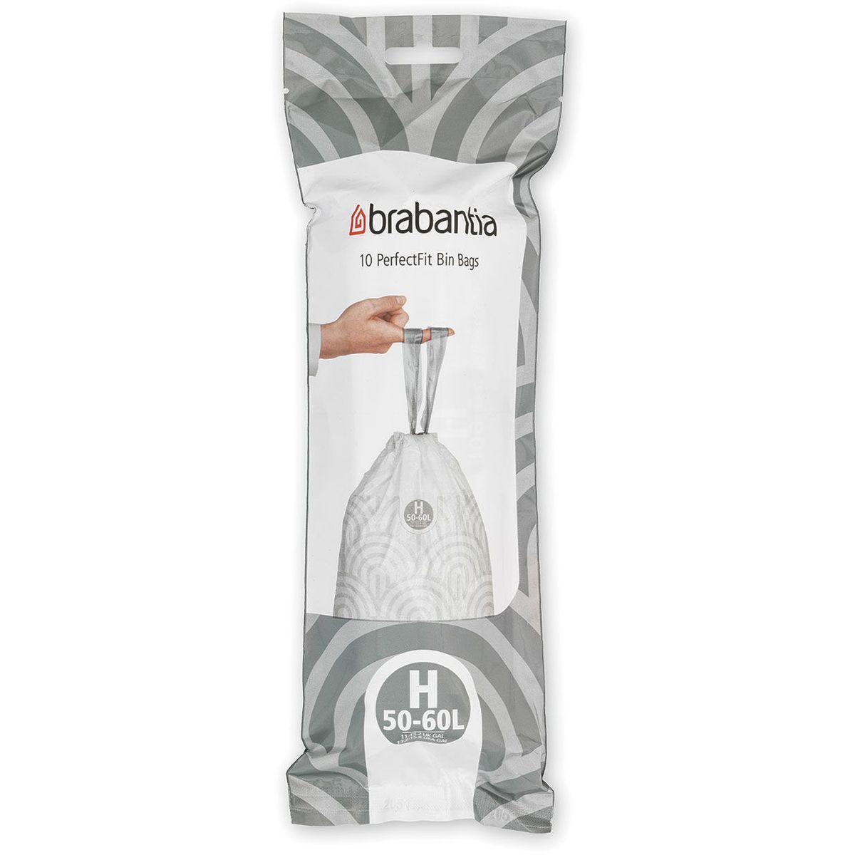 Brabantia PerfectFit affaldsposer 50-60 ltr 10 stk