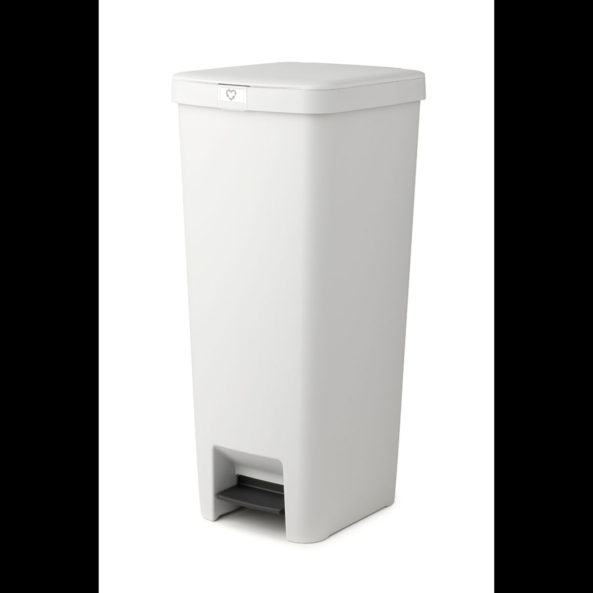 Brabantia StepUp Pedalspand, 40 Liter - i Genanvendt plast-Light Grey