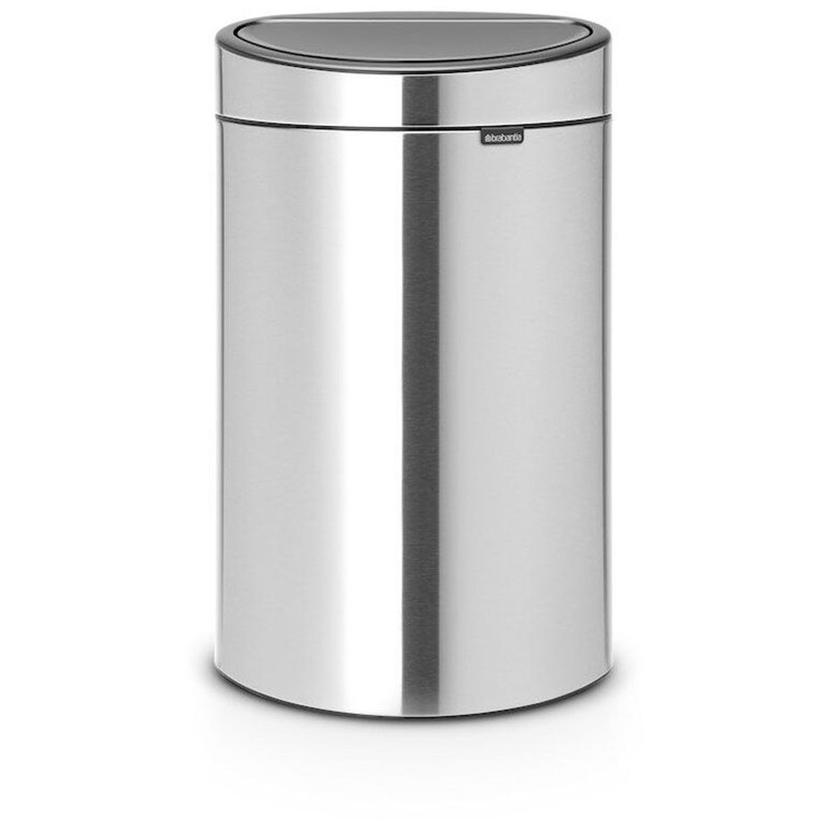 Brabantia Touch Bin New vippelågsspand matt steel 40 l