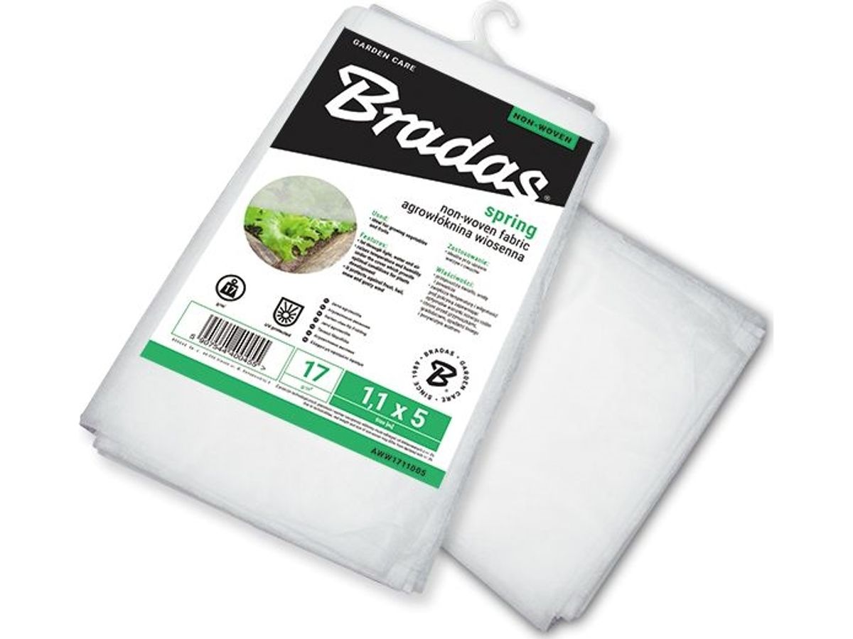 Bradas Agrotextile 17 Spring Hvid 1,6 X 10 M Universal (W1716010)