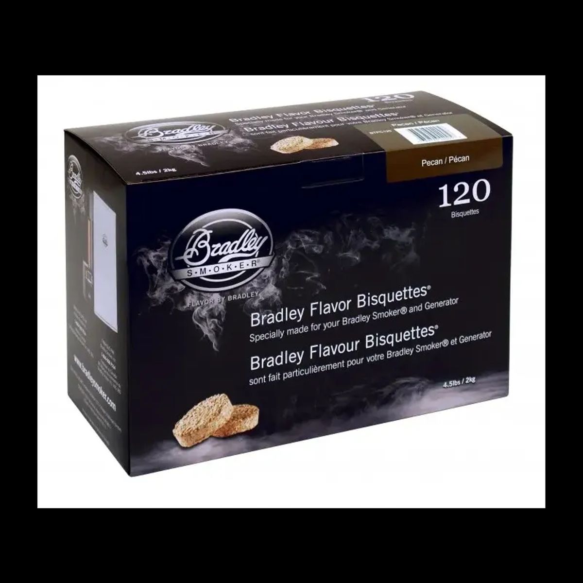 Bradley Pecan Bisquettes 120 stk.