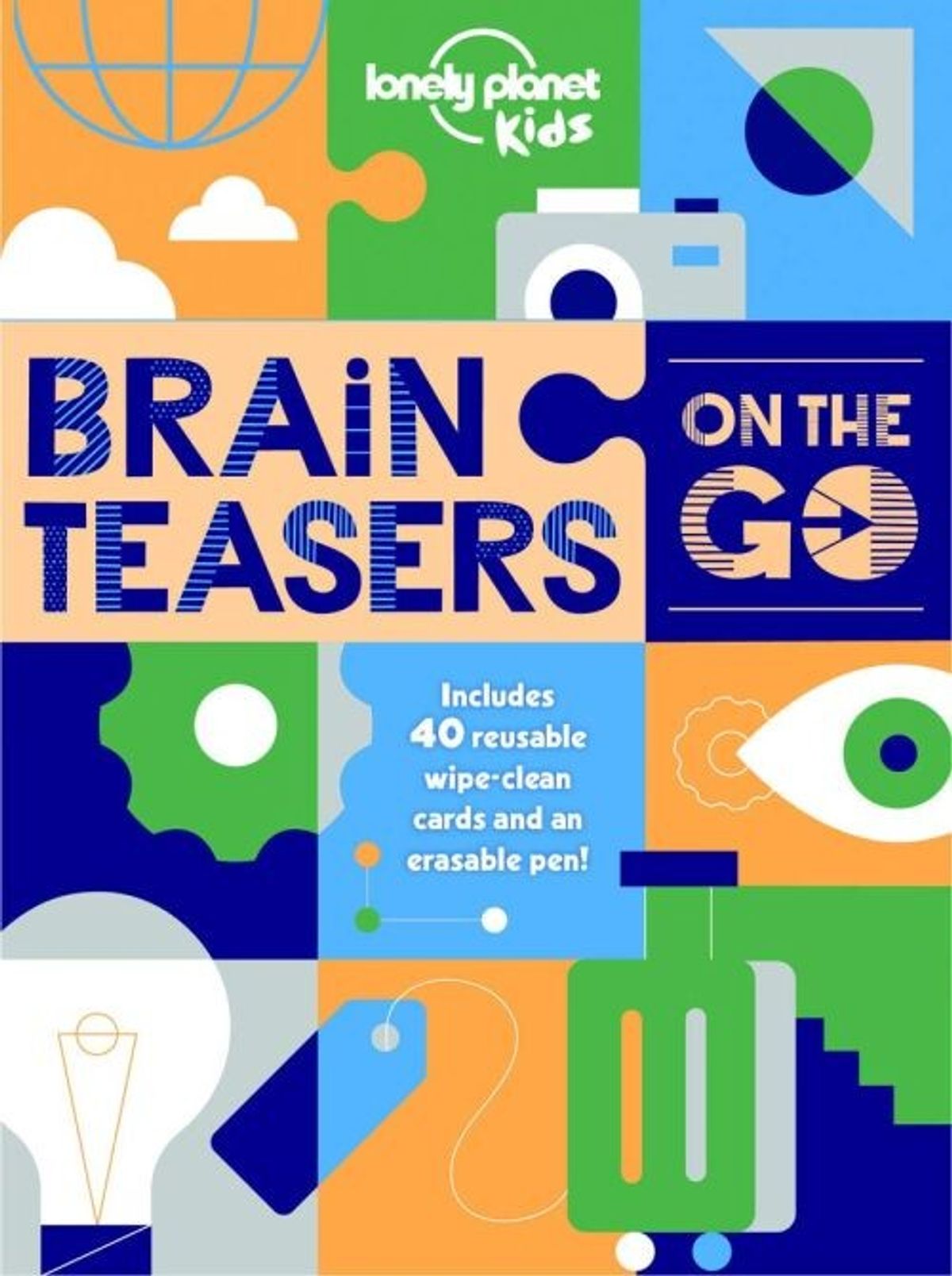 Brain Teasers On The Go - Diverse - English Book