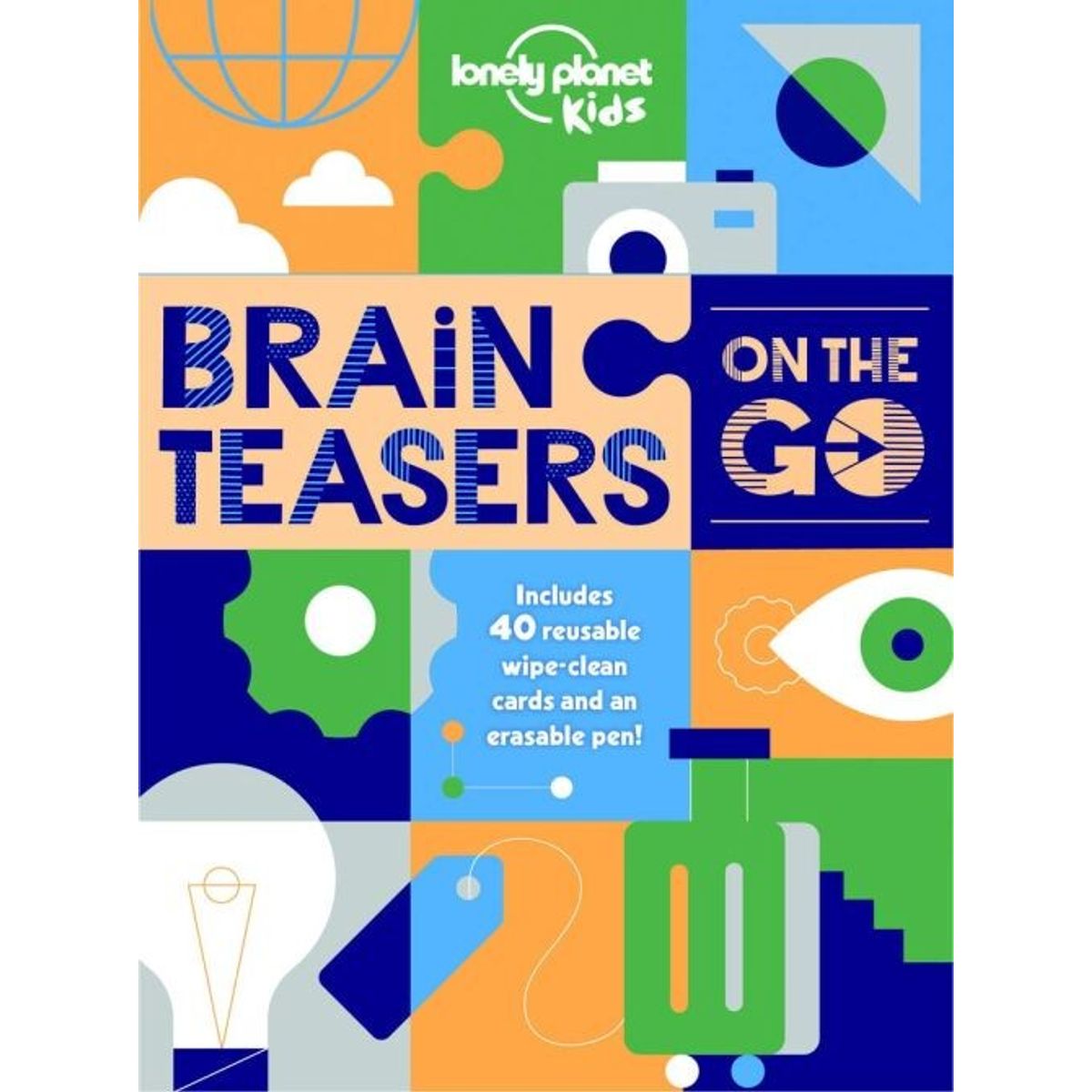 Brain Teasers On The Go - Lonely Planet - English Book