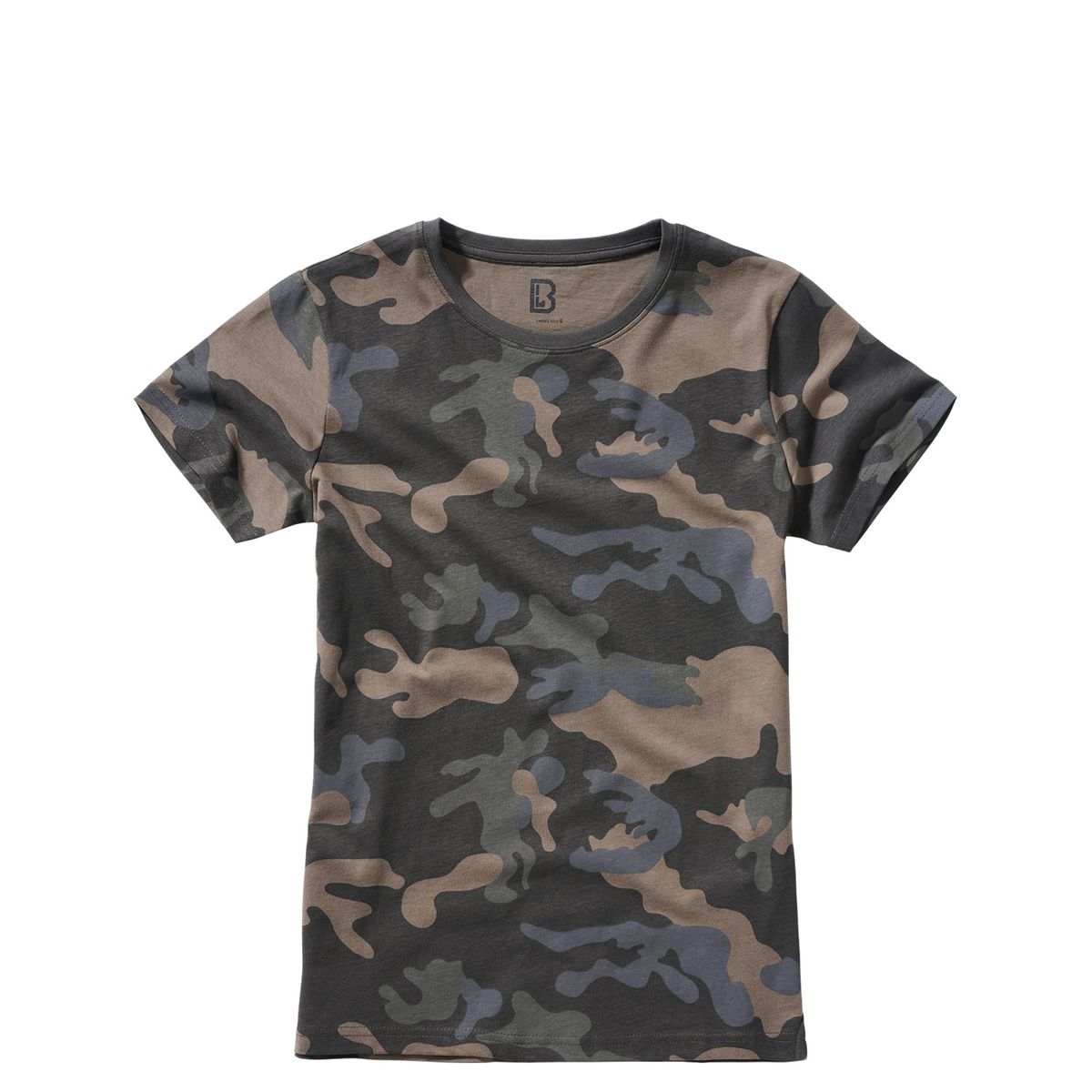 Brandit Dame Kortærmet T-Shirt Dark Camo