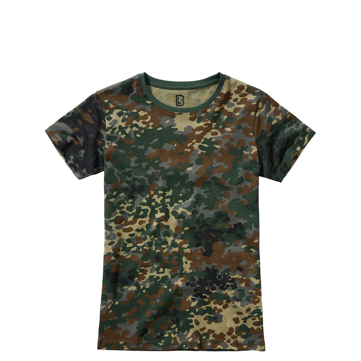 Brandit Dame Kortærmet T-Shirt Flecktarn