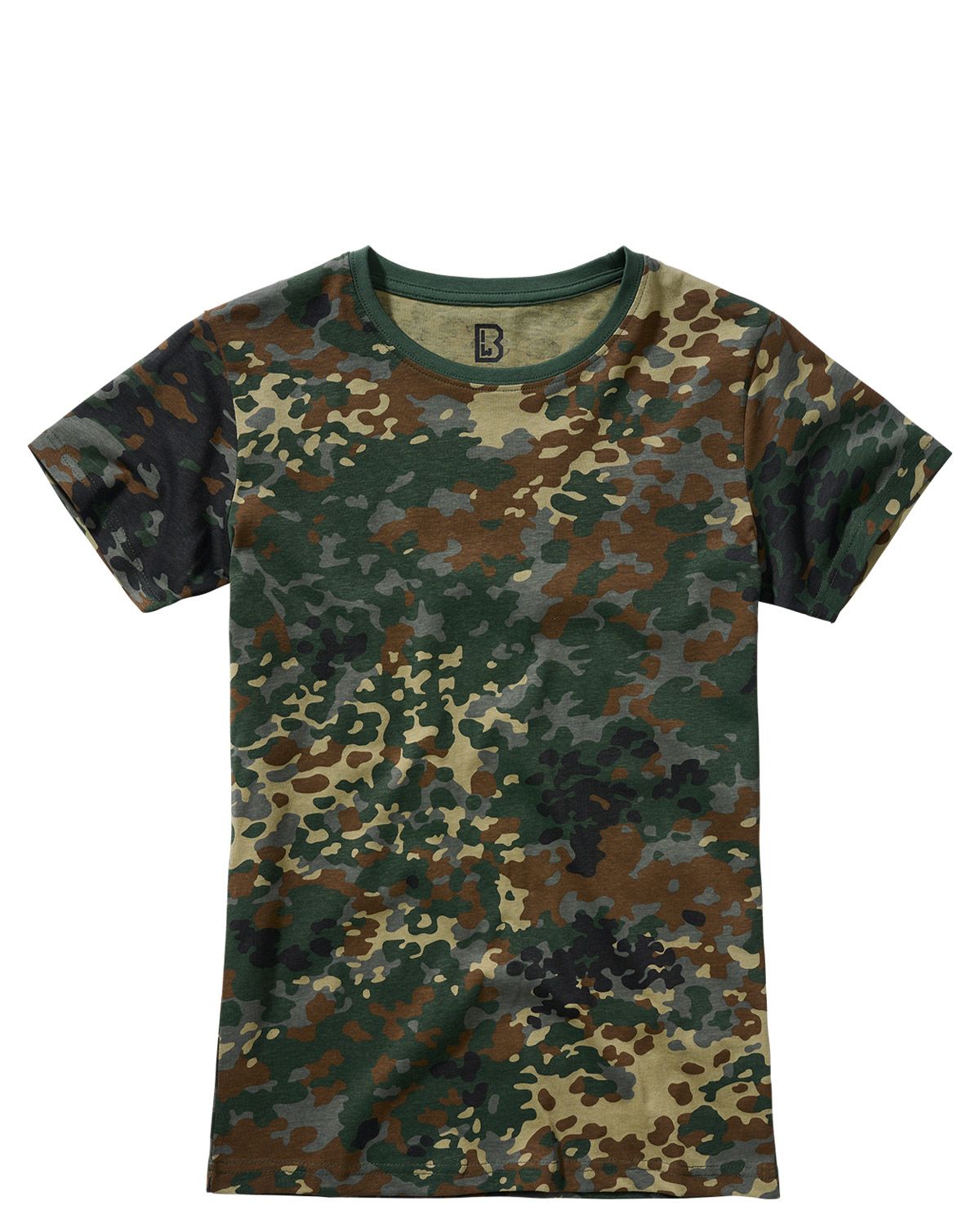 Brandit Dame Kortærmet T-Shirt Flecktarn