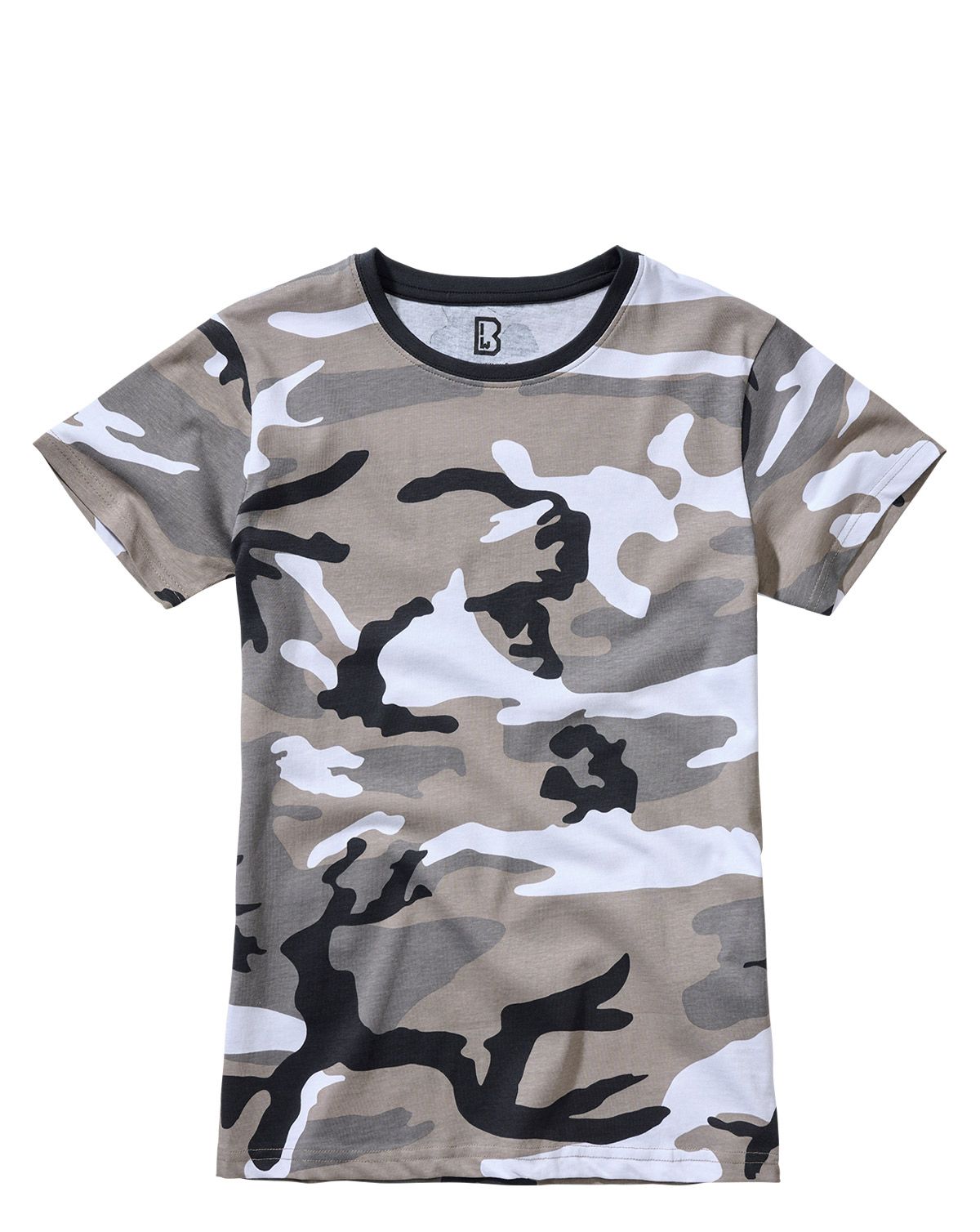 Brandit Dame Kortærmet T-Shirt Urban Camo