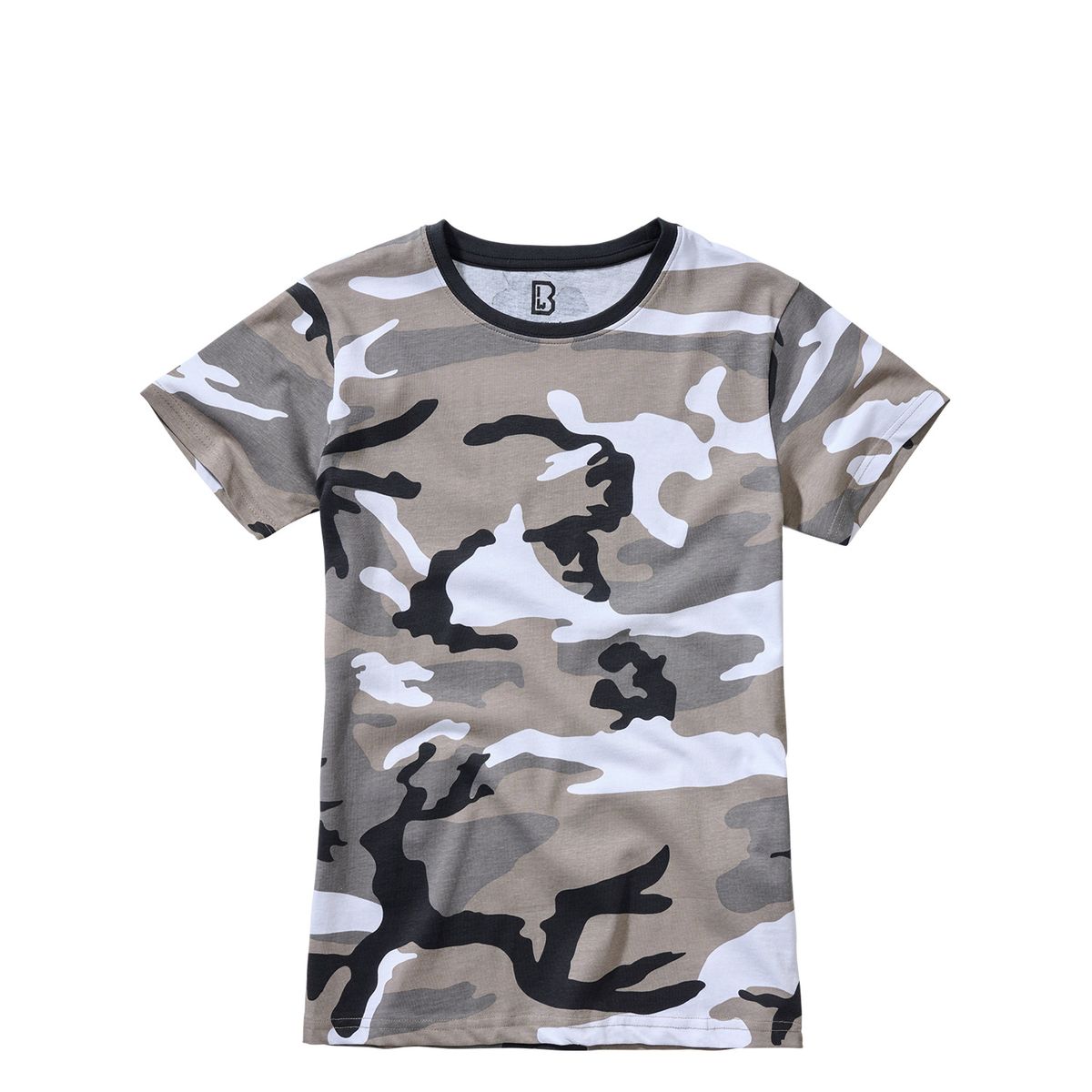 Brandit Dame Kortærmet T-Shirt Urban Camo