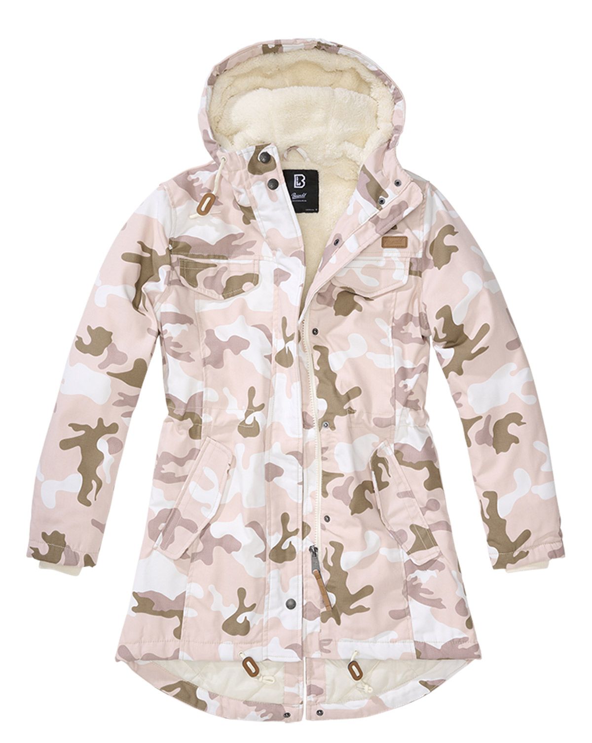 Brandit Dame Marsh Lake Parka Jakke Candy Pink