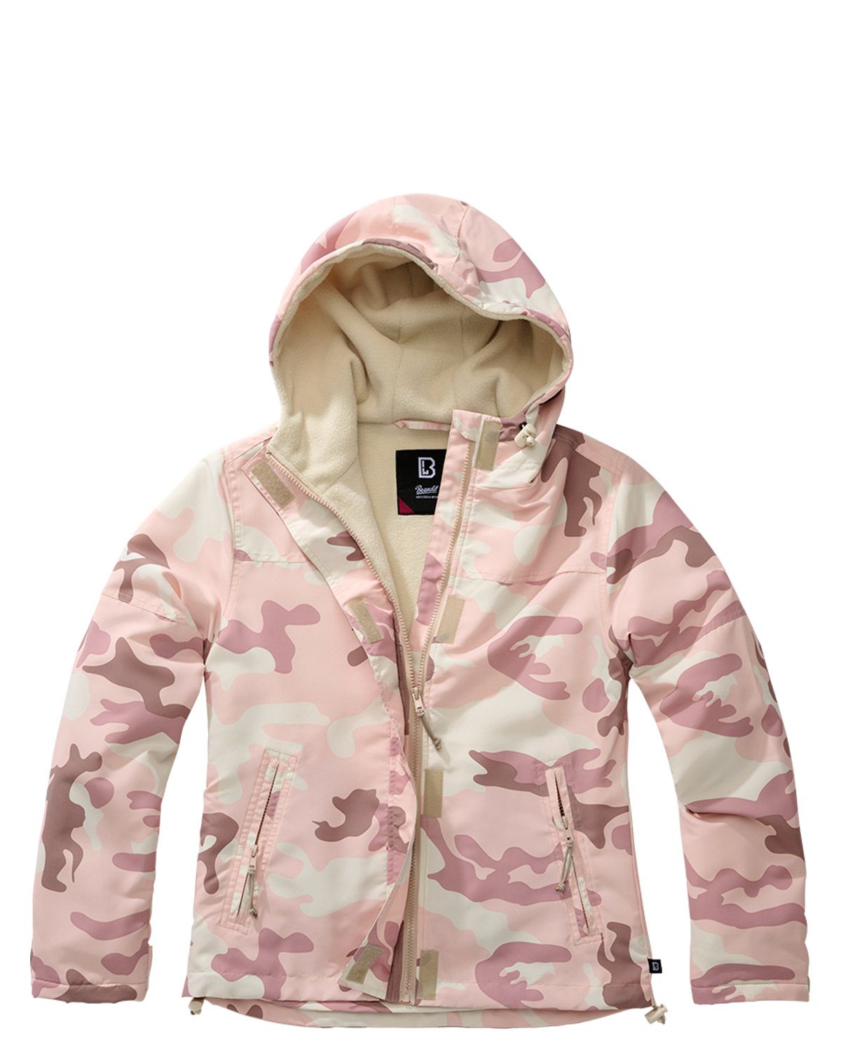 Brandit Dame Windbreaker Frontzip Candy Pink