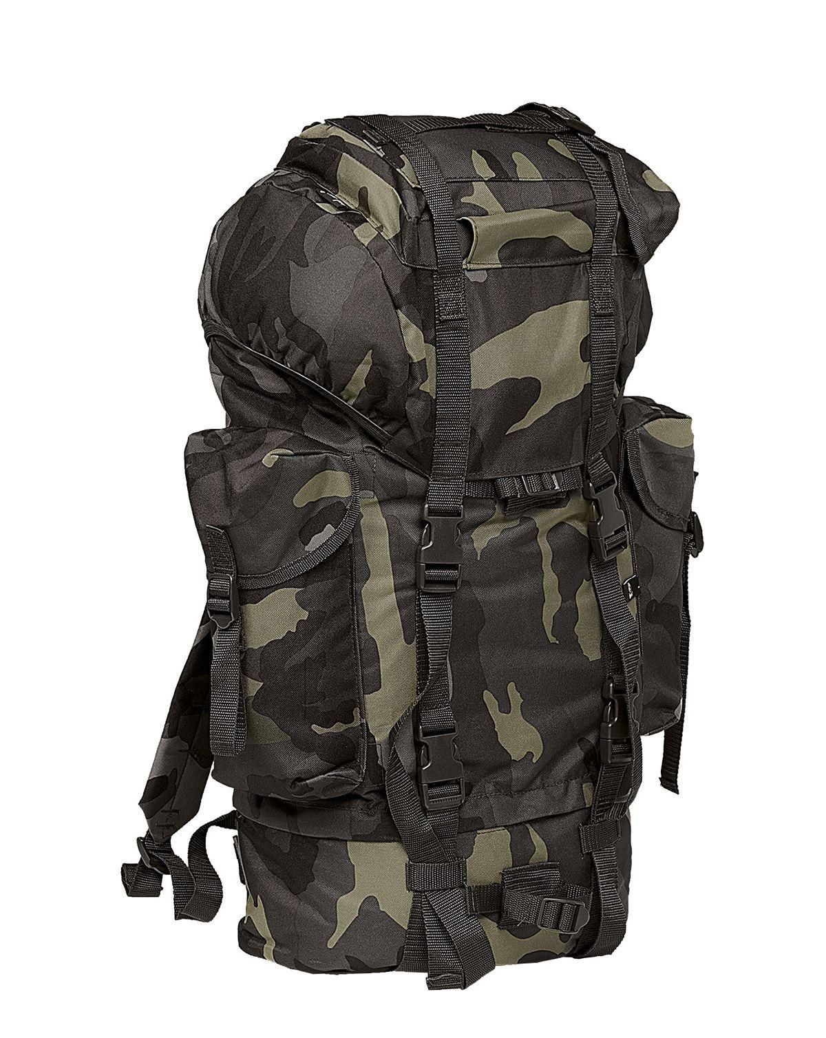 Brandit Kamprygsæk 65L Dark Camo