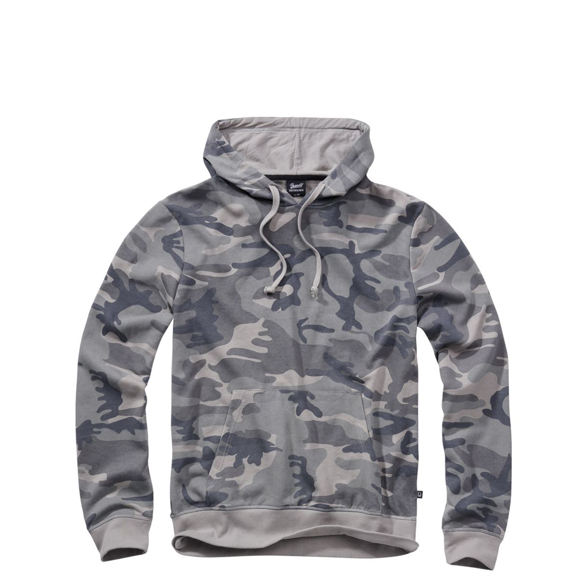 Brandit Klassisk Hoodie Grå Camouflage