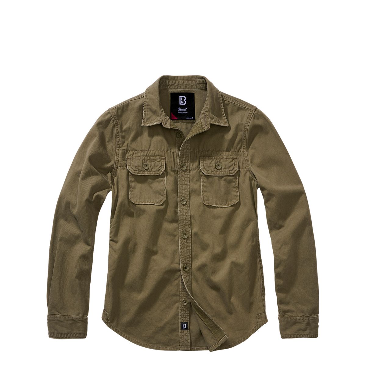 Brandit Ladies Vintageshirt longsleeve Olive