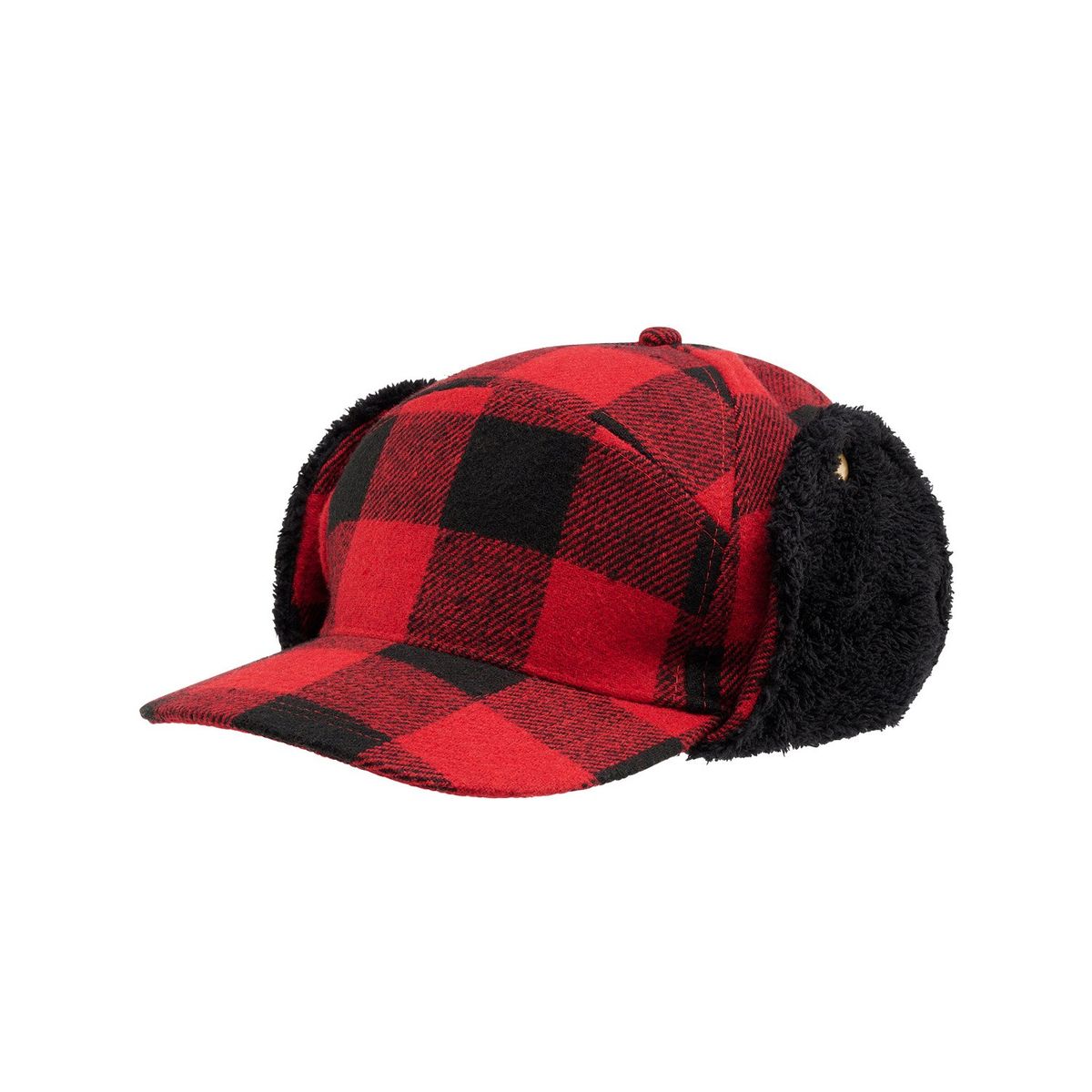 Brandit Lumberjack Wintercap Red / Black