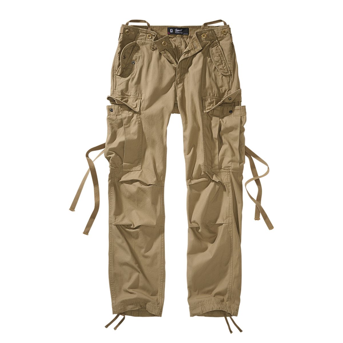 Brandit M-65 Dame Cargo Bukser Camel