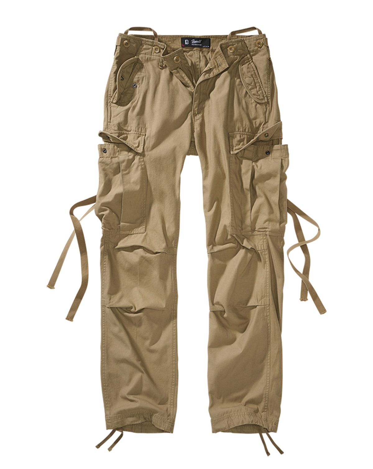 Brandit M-65 Dame Cargo Bukser Camel