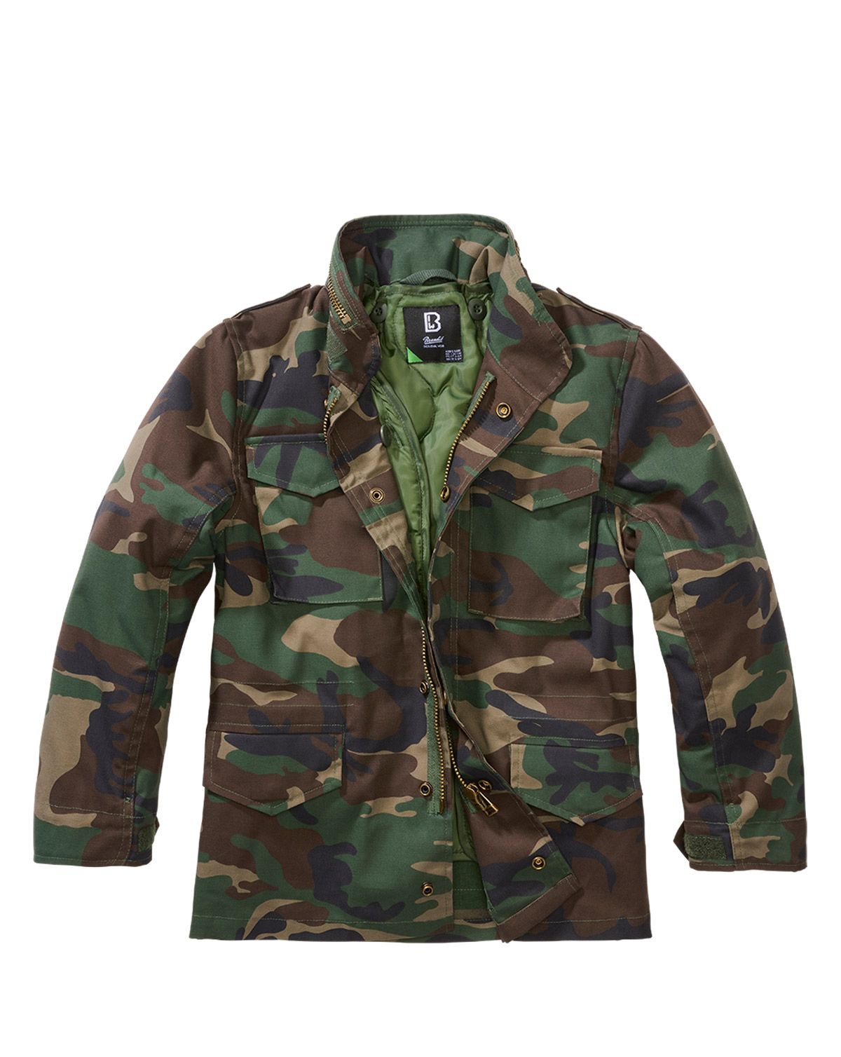 Brandit M65 Fieldjacket Børn Woodland