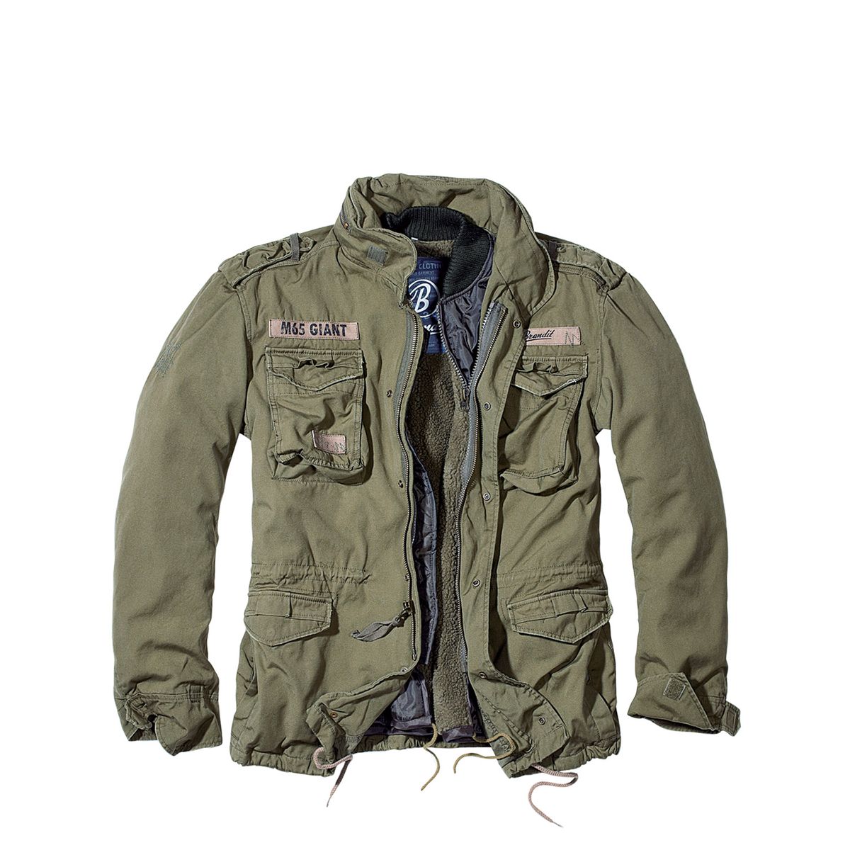 Brandit M65 Giant Jacket Jacket Olive Washed