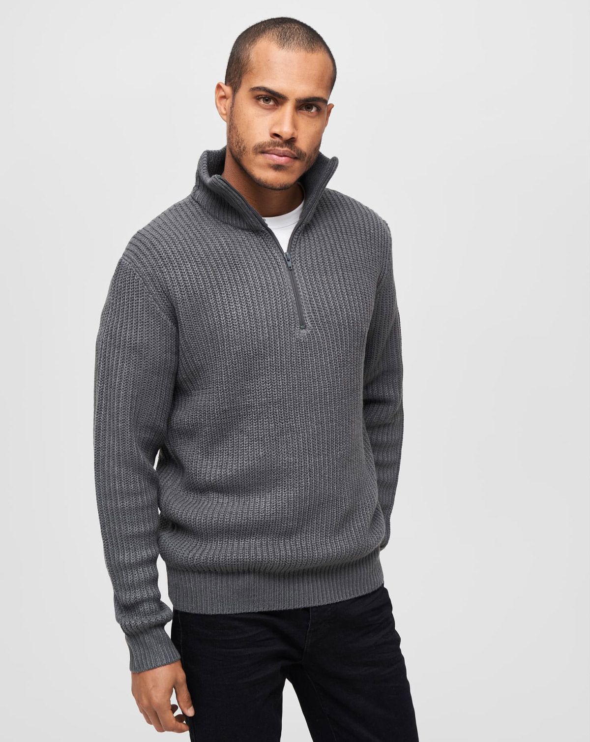 Brandit Marine Pullover Trøje Anthracit