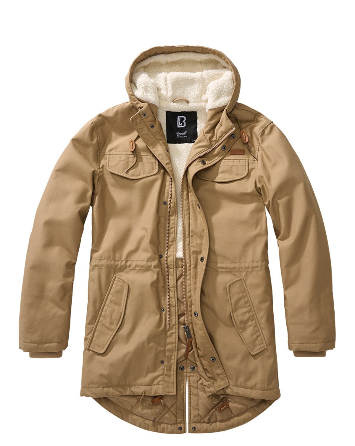 Brandit Marsh Lake Parka Jakke Camel