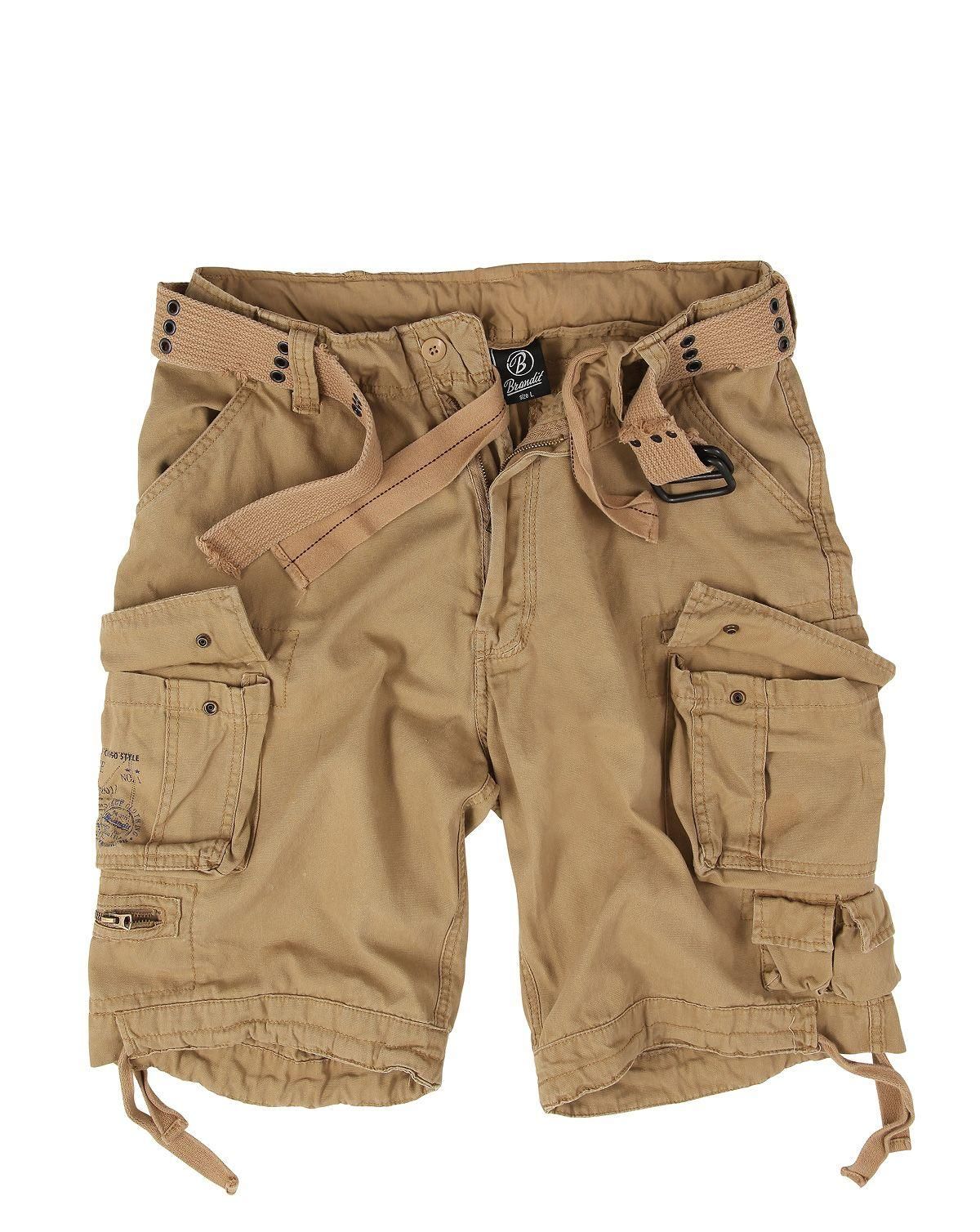 Brandit Savage Vintage Cargo Shorts Beige