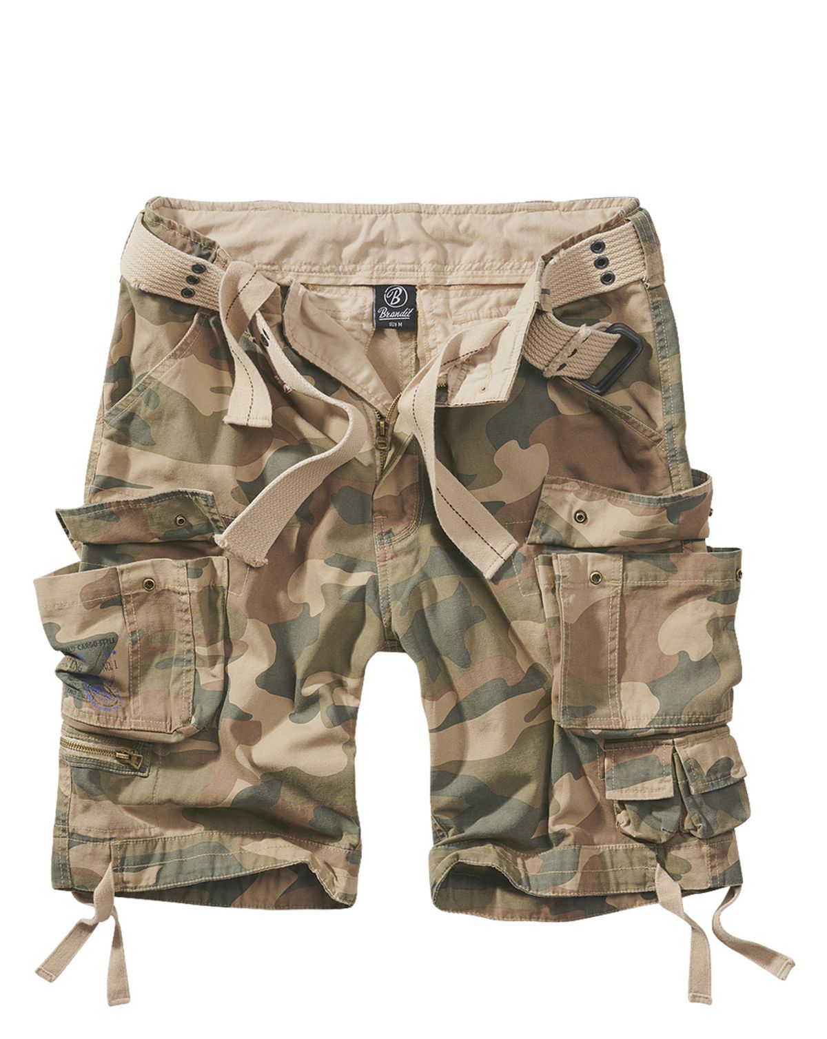 Brandit Savage Vintage Cargo Shorts Light Woodland