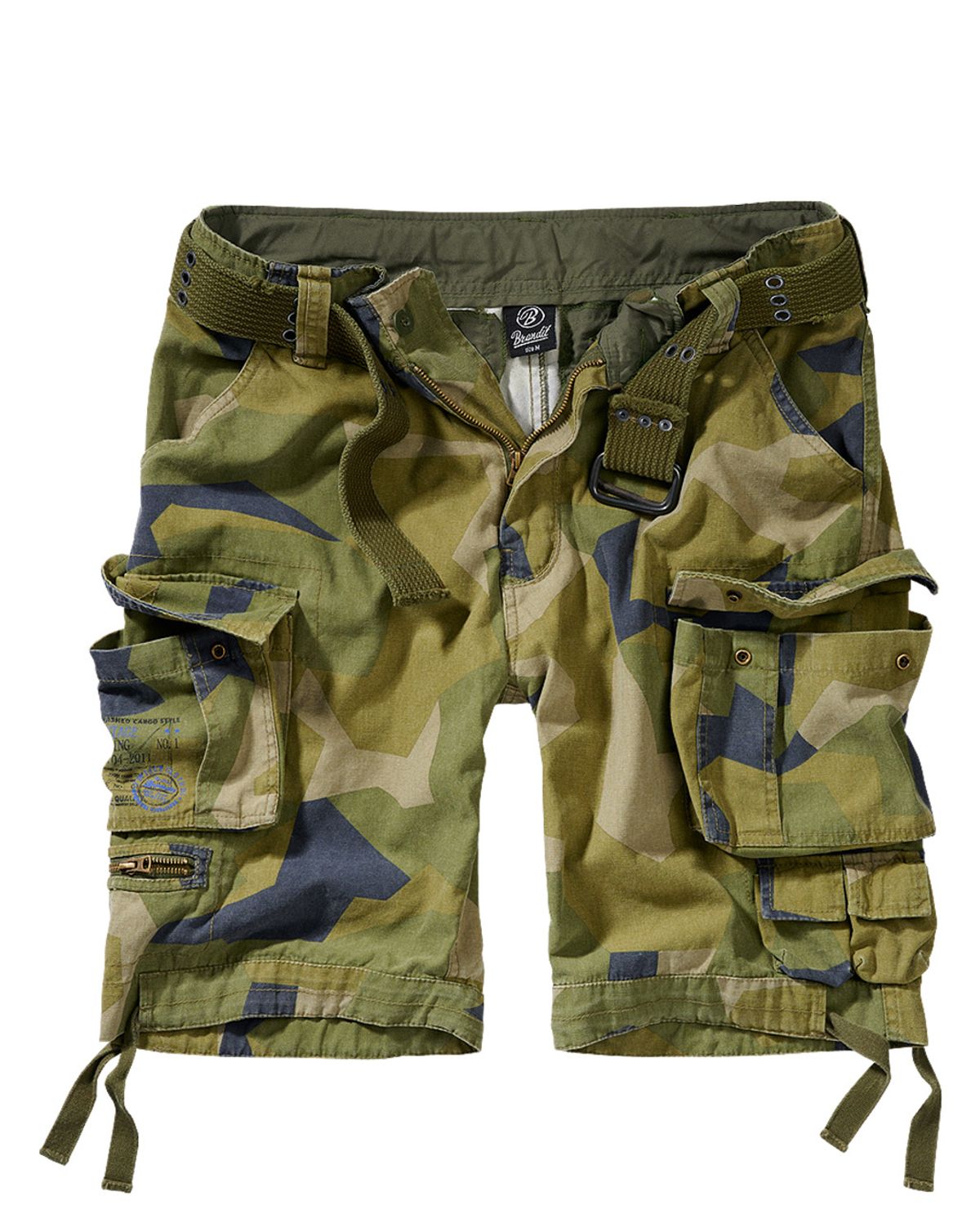 Brandit Savage Vintage Cargo Shorts Svensk M/90