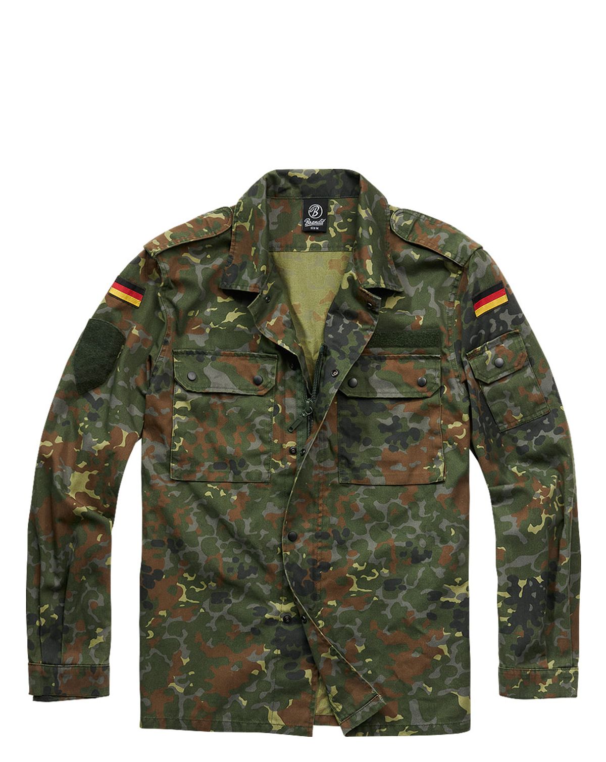 Brandit Skjorte Jakke Flecktarn