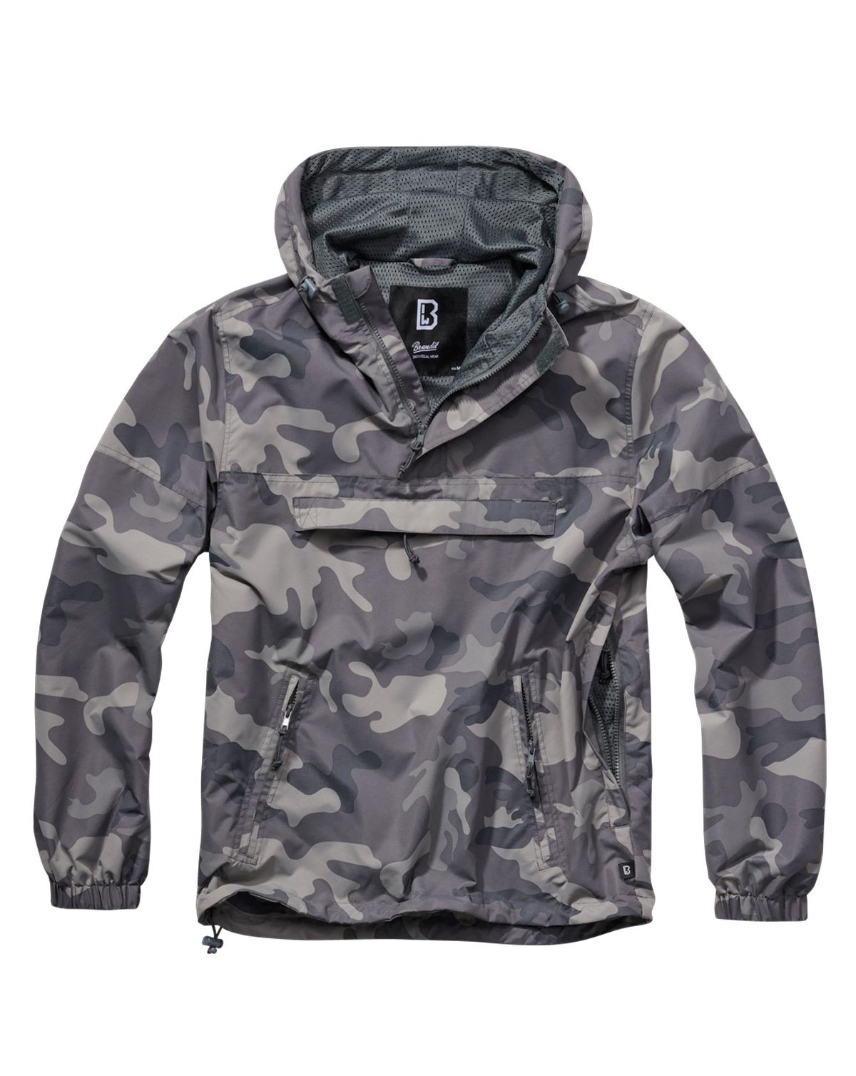 Brandit Sommer Windbreaker Grå Camo