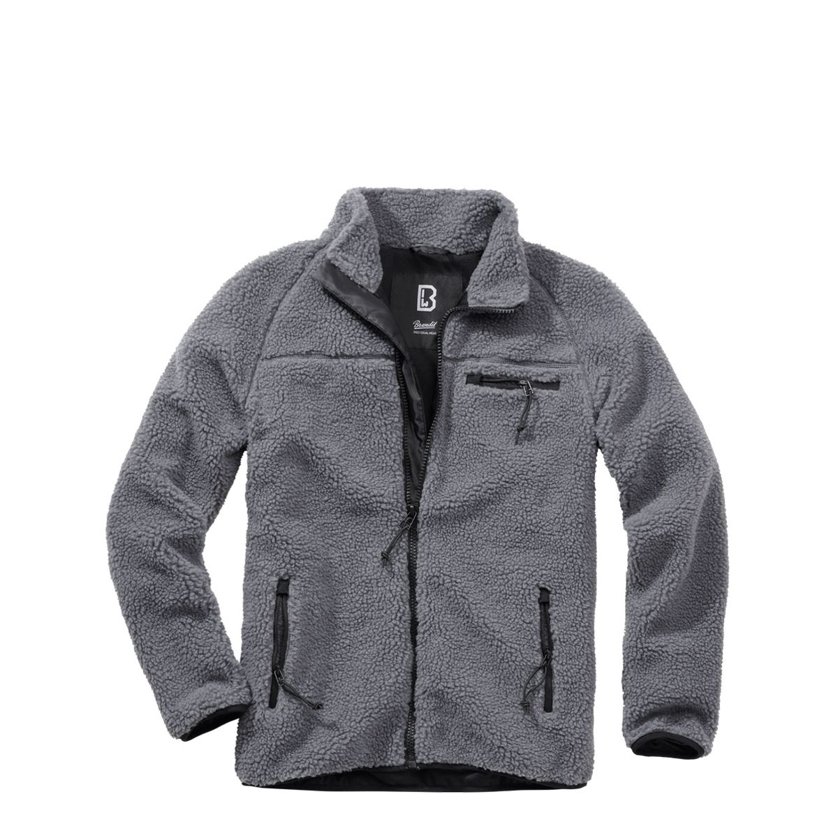 Brandit Teddyfleece Jacket Anthracit