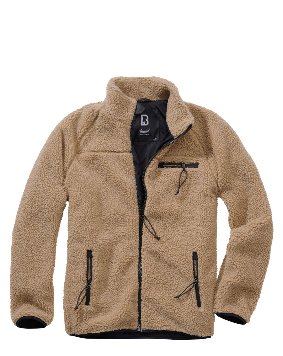 Brandit Teddyfleece Jakke Camel