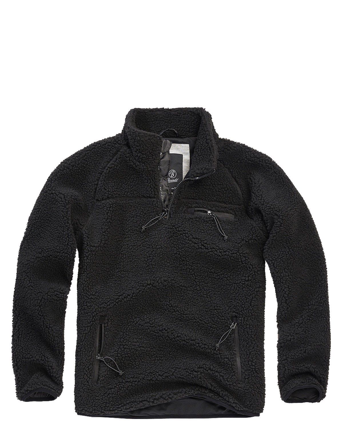 Brandit Teddyfleece Troyer Black