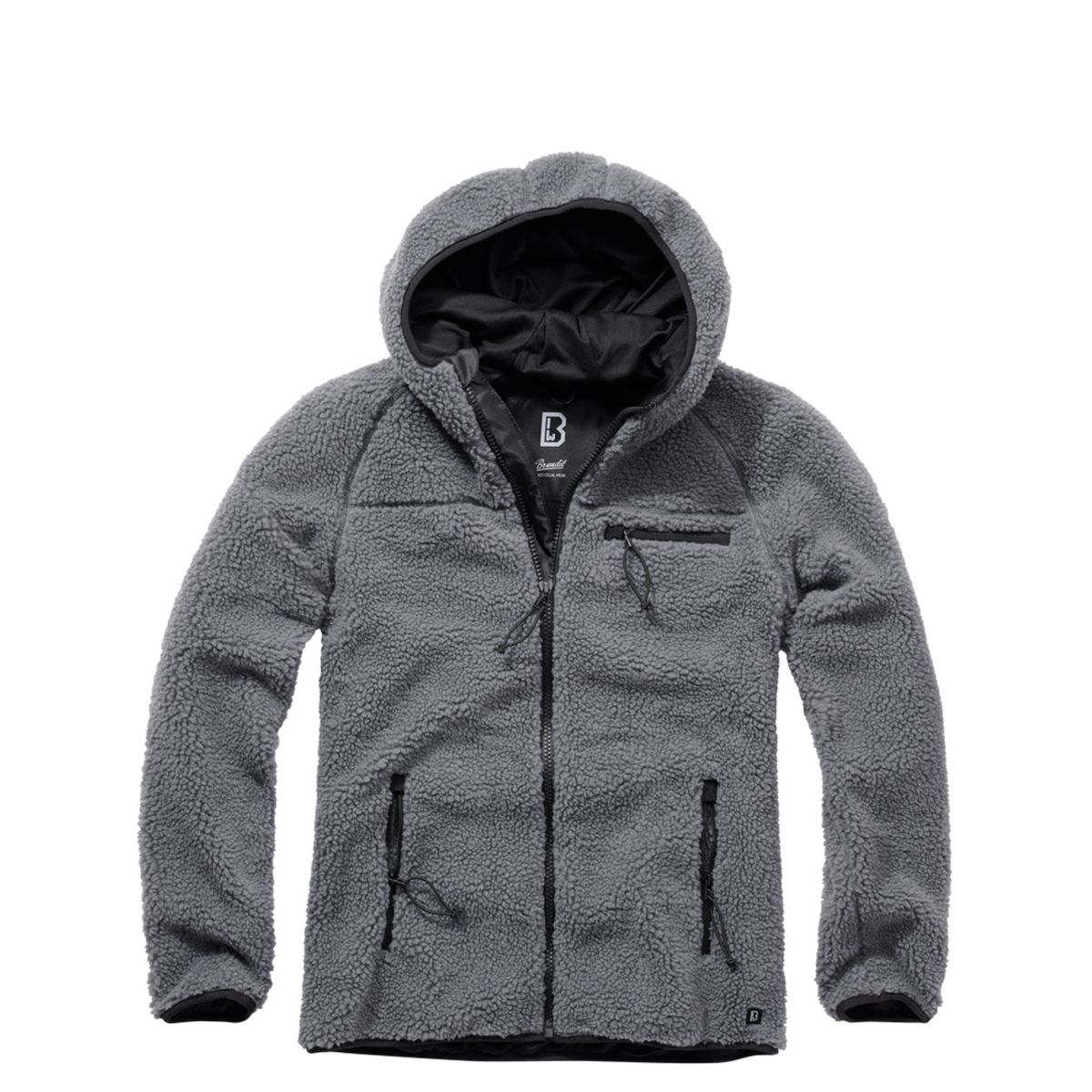 Brandit Teddyfleece Worker Jacket Anthracite