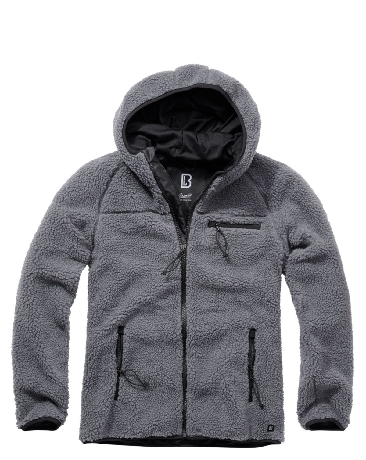 Brandit Teddyfleece Worker Jacket Anthracite