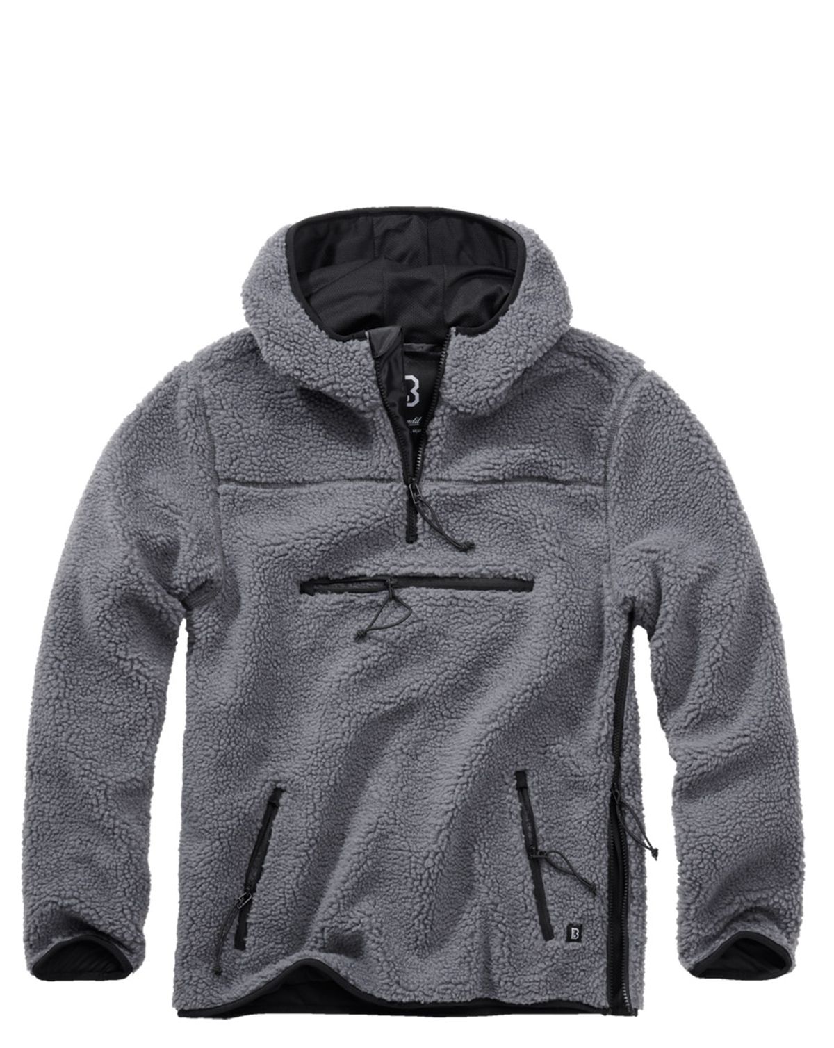 Brandit Teddyfleece Worker Pullover Anthracite