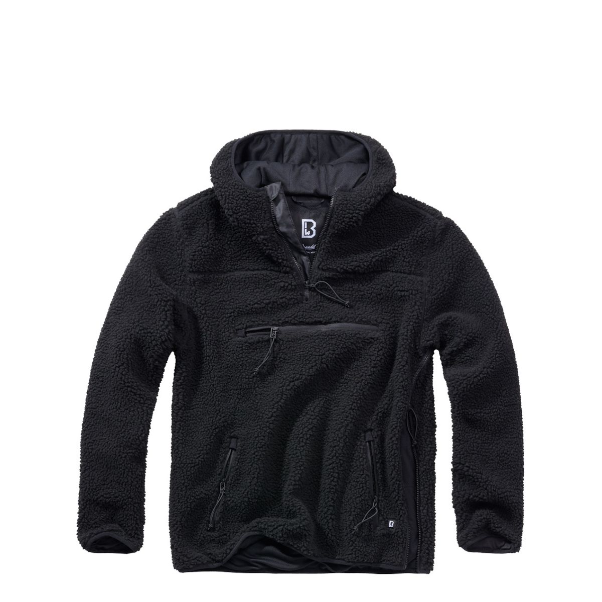 Brandit Teddyfleece Worker Pullover Black