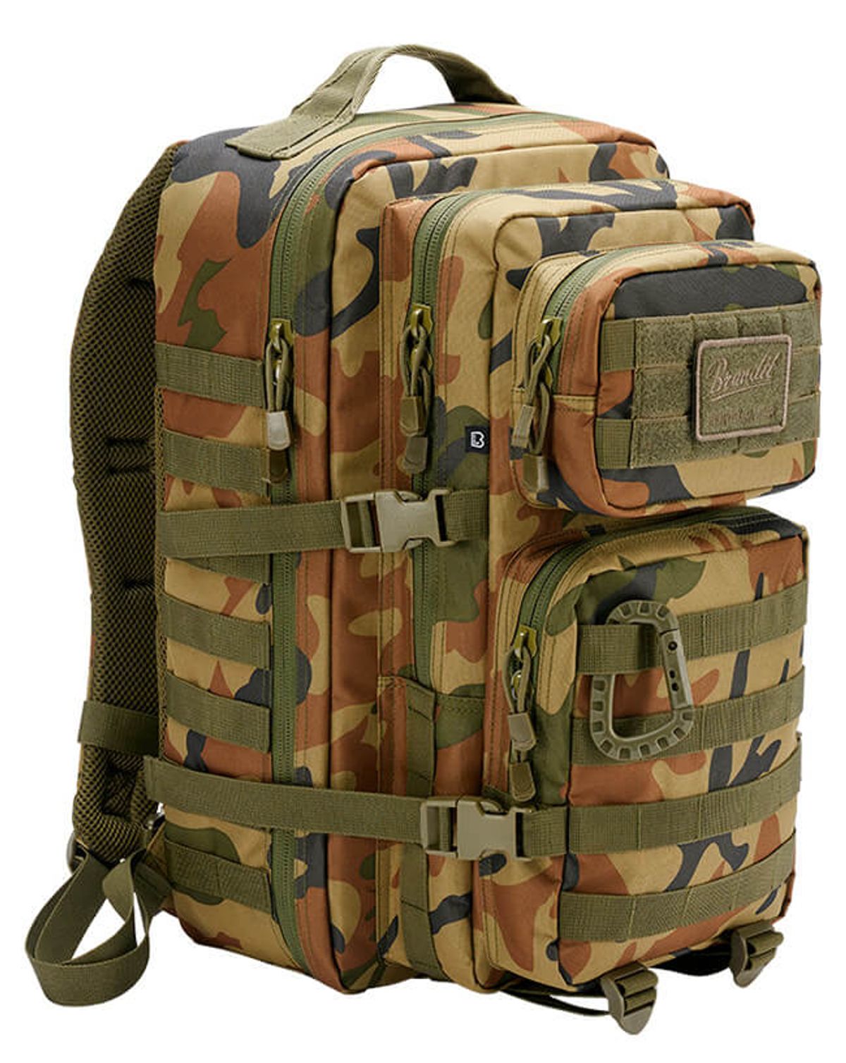 Brandit US Assault Pack Large Woodland 40L