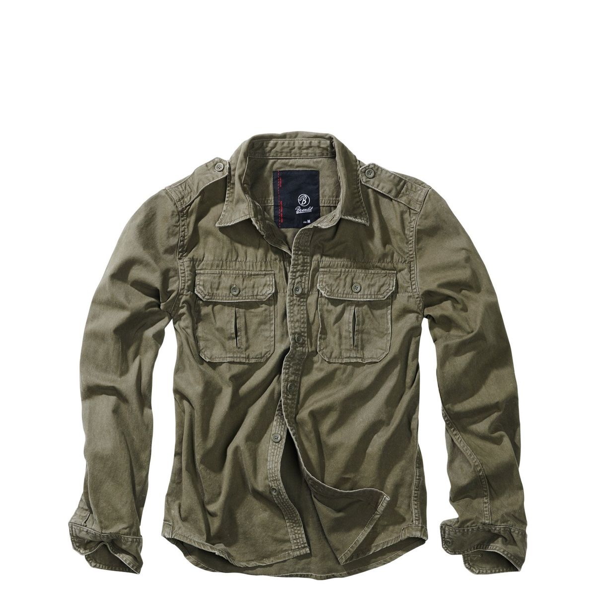 Brandit Vintage Shirt longsleeve Olive